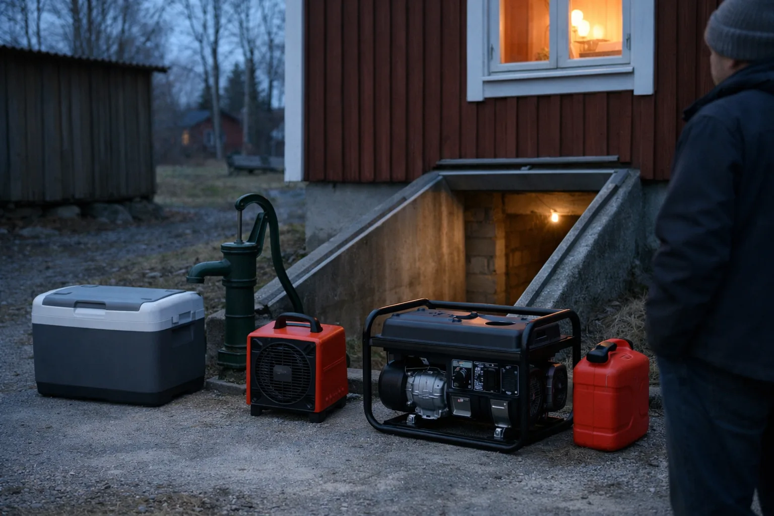 Elverk för reservkraft